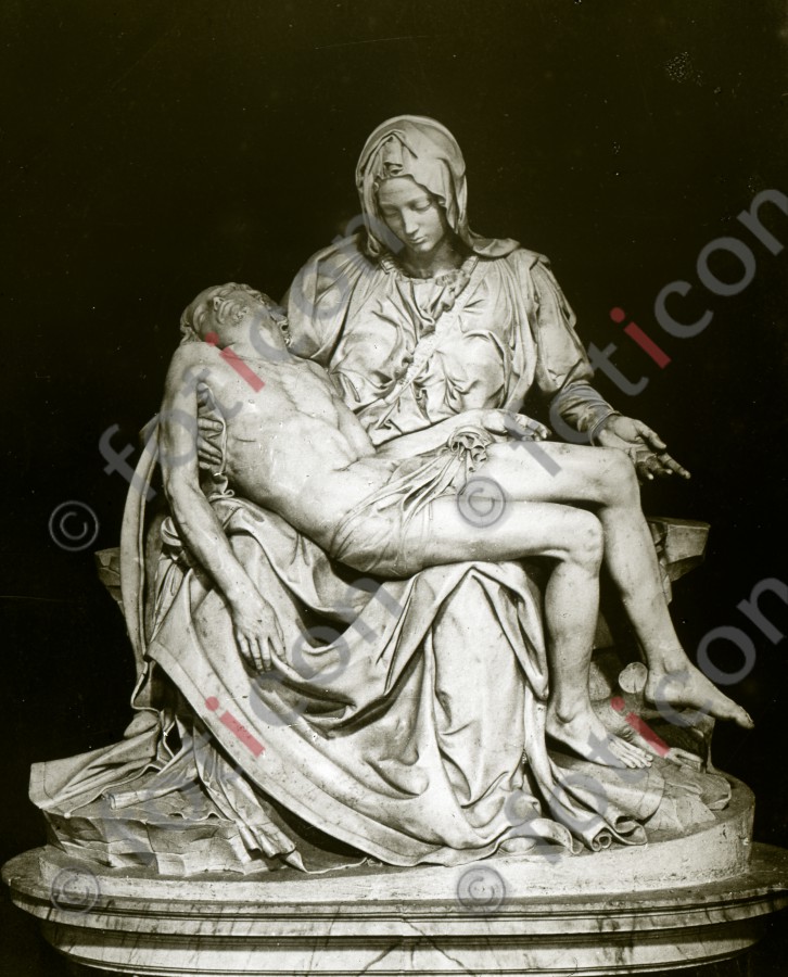Römische Pietà | Roman Pietà - Foto simon-134-057.jpg | foticon.de - Bilddatenbank für Motive aus Geschichte und Kultur